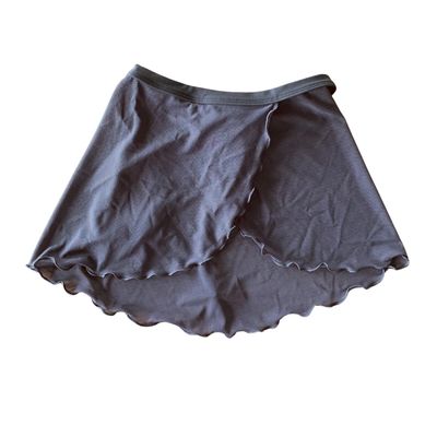 TEAM DSV GREY WRAP SKIRT