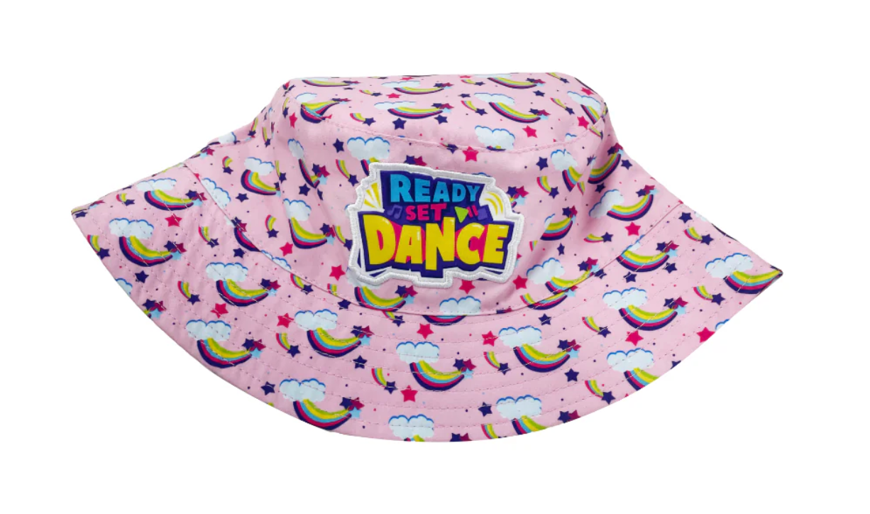 READY SET DANCE BUCKET HAT - PINK