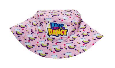 READY SET DANCE BUCKET HAT - PINK