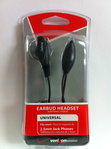 Jabra Earbud Headset w/Mic