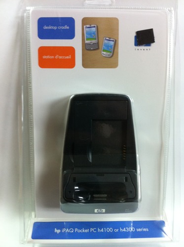 HP iPAQ Cradle with Inserts for iPAQ H4100 &amp; H4300 Series