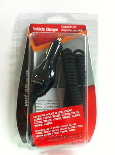 LG Verizon OEM Car Charger LGVPC-4