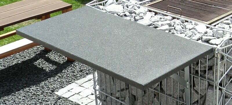 Tischplatte Granit poliert