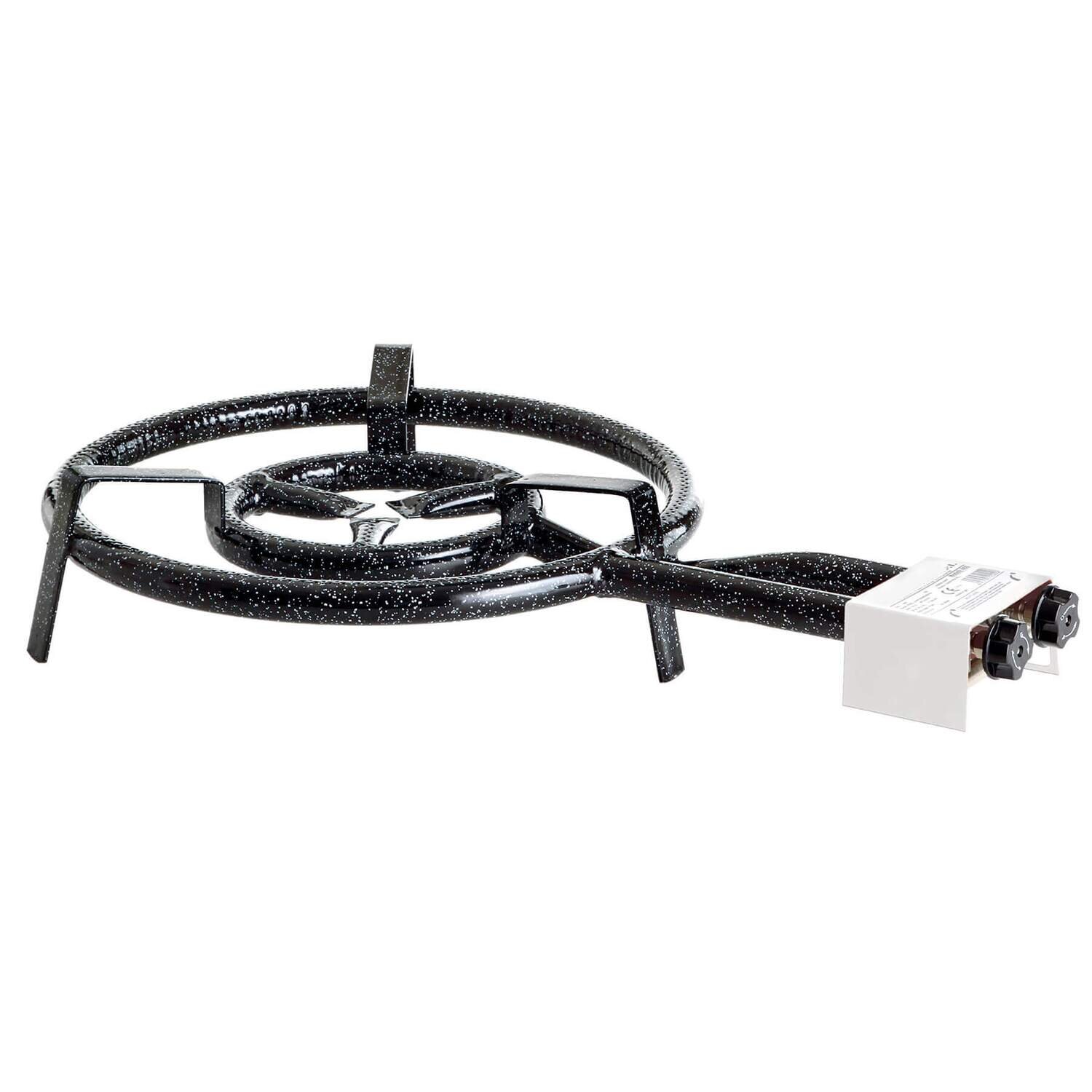 2-Ring-Gasbrenner, ø 40 cm , 11,4 kW, 30 mbar*