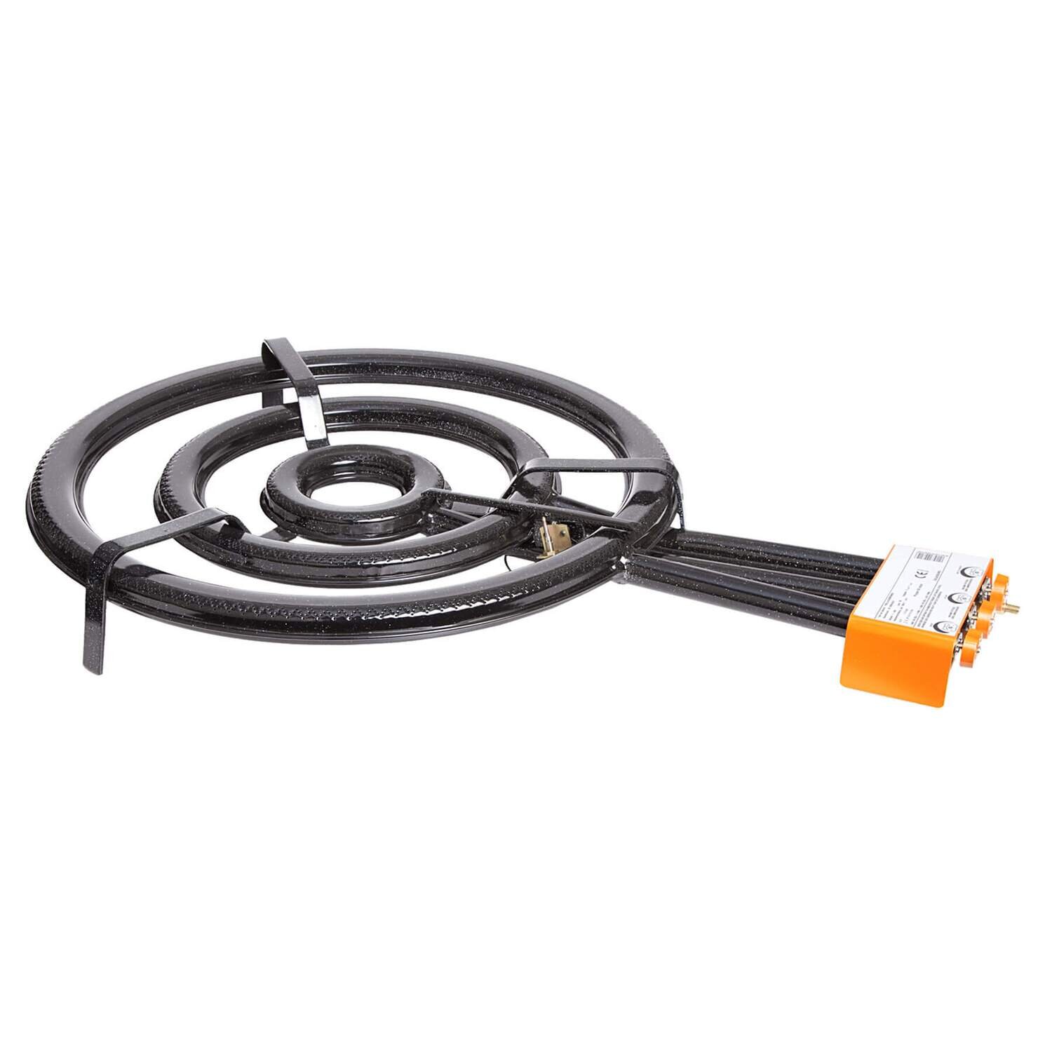 3-Ring-Gasbrenner, ø 60 cm, 27,4 kW, mit Zündsicherung