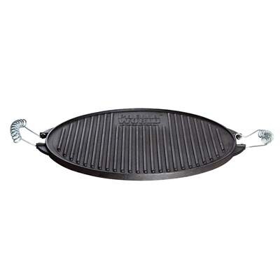 Grillplatte (Plancha) aus Gusseisen Light, ø 32 cm