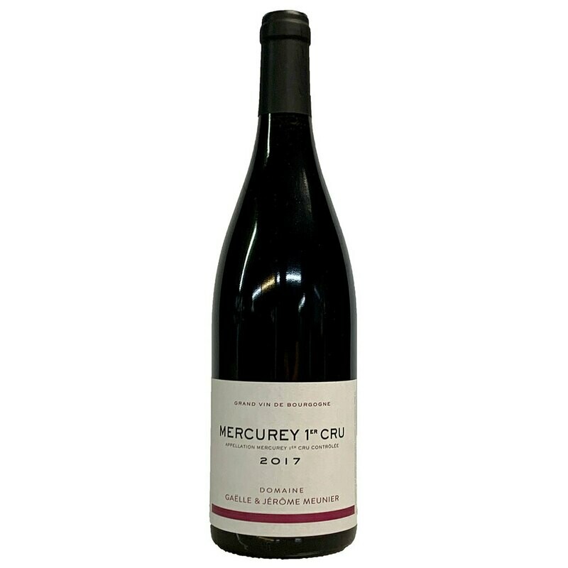 12 Bottles - Meunier Mercurey Rouge 2018 12 Bottles - Meunier Mercurey Rouge 2018