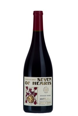 12 bottles - Seven of Hearts Pinot Noir 2020 12 bottles - Seven of Hearts Pinot Noir 2020
