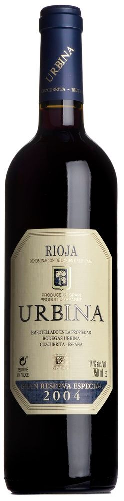 6 Bottles - Urbina Rioja Gran Reserva Especial 2004