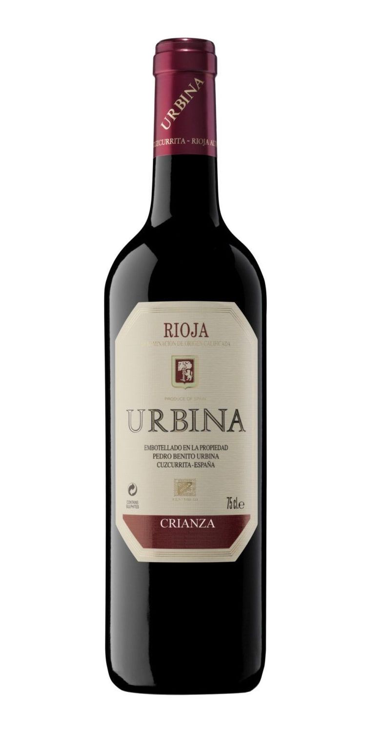 6 Bottles - Rioja Crianza Urbina 2015 6 Bottles - Rioja Crianza Urbina 2015