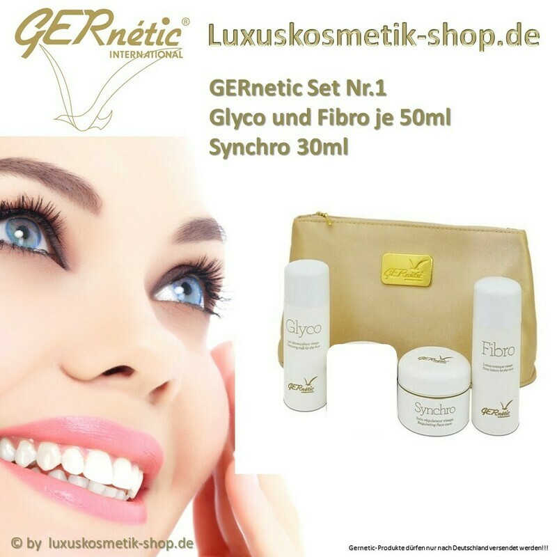 GERnetic SetNr.1 Fibro 50ml,Glyco 50ml Synchro 30ml mit Tasche