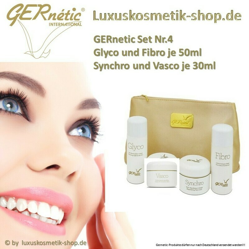 GERnetic-SetNr-4-Fibro-50ml-Glyco-50ml-Vasco-30ml-Synchro-30ml-mit Tasche