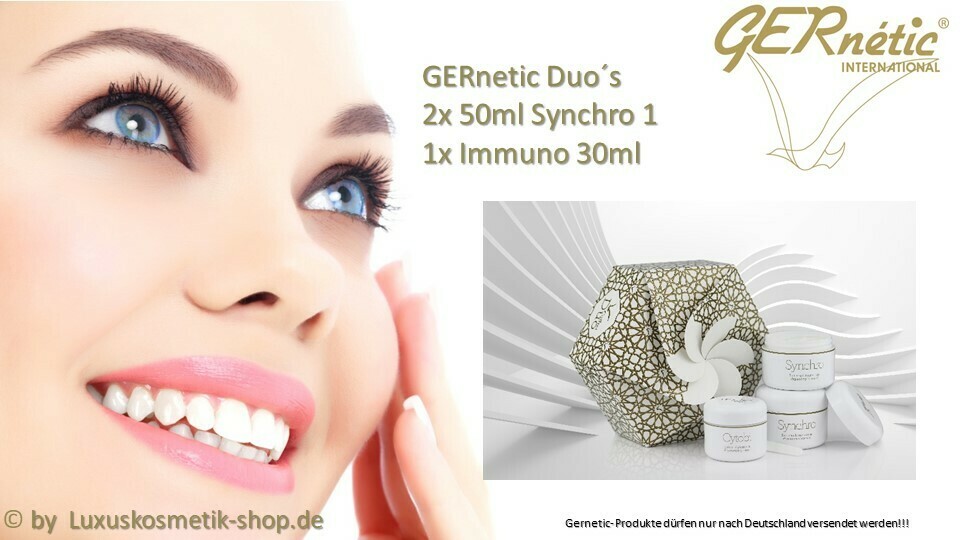 Gernetic Duo´s 2x Synchro 50ml und 1x Immuno 30ml
