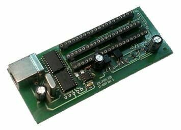 ETETRON Programmatore USB x PIC Microchip ed EEPROM EEPROM Famiglia 24Cxx, 24C02, 24C16, etc. (ludipipo, JDM)