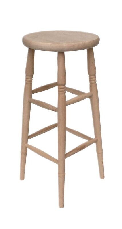 High Bar Stool - Unfinished