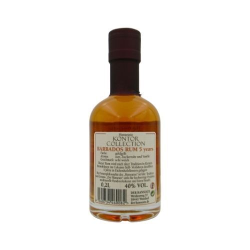 Barbados Rum 5 Jahre, Karibik 0,2l