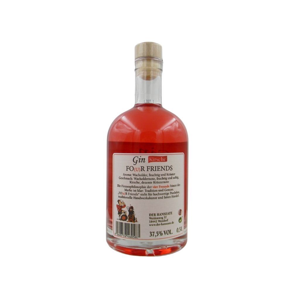 Gin Kirsche  0,5l FO(u)R FRIENDS