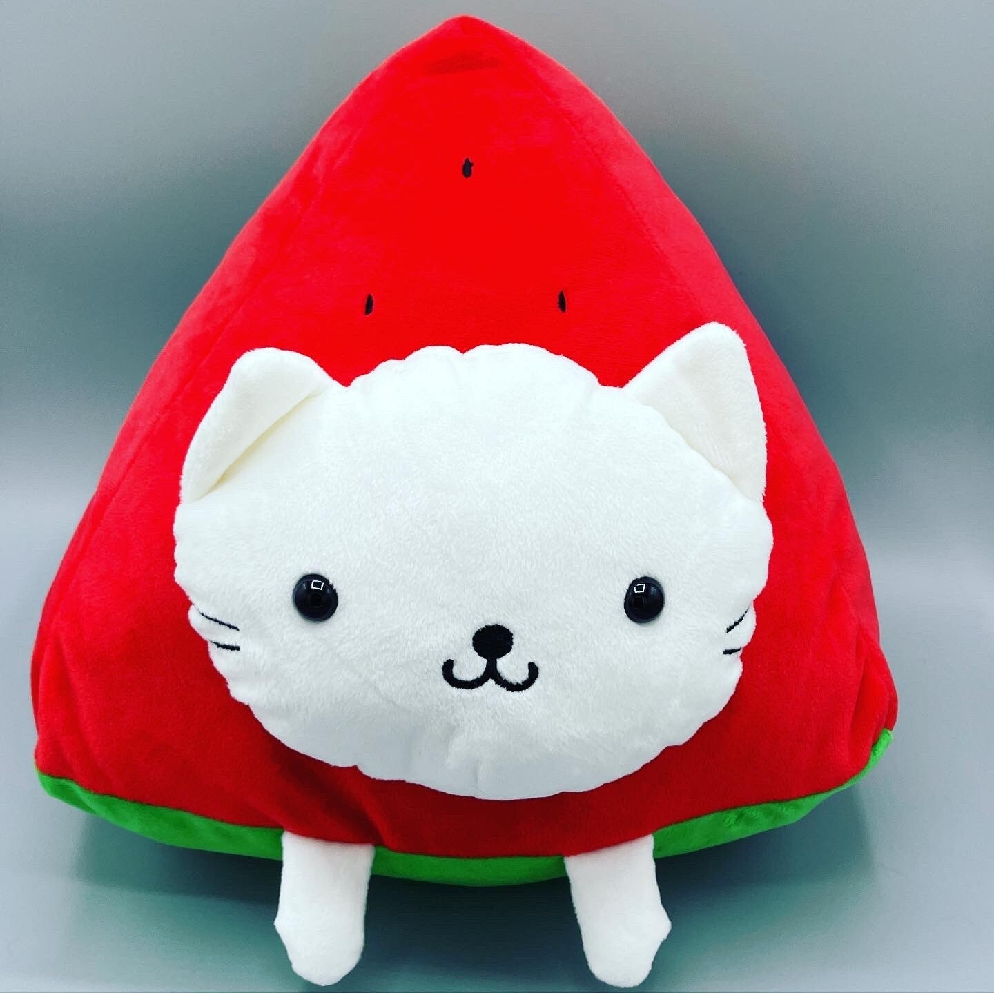 watermelon cat plush