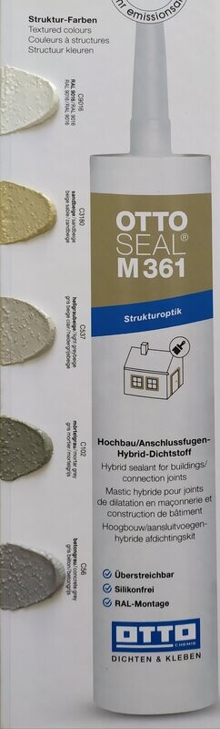 M361 Mastic Hybride pour crépi