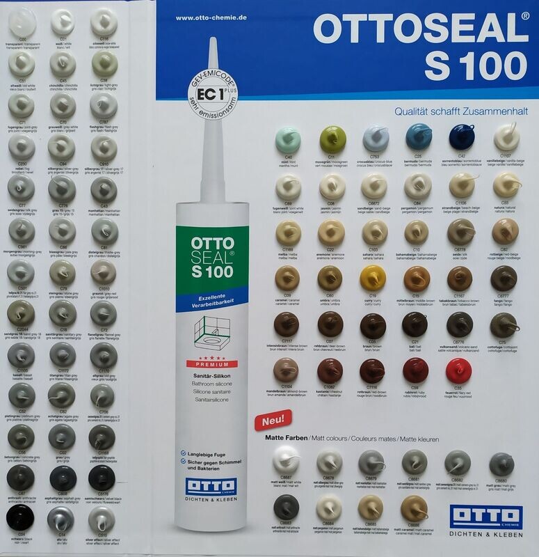 NUANCIER Silicone Sanitaire Premium S100