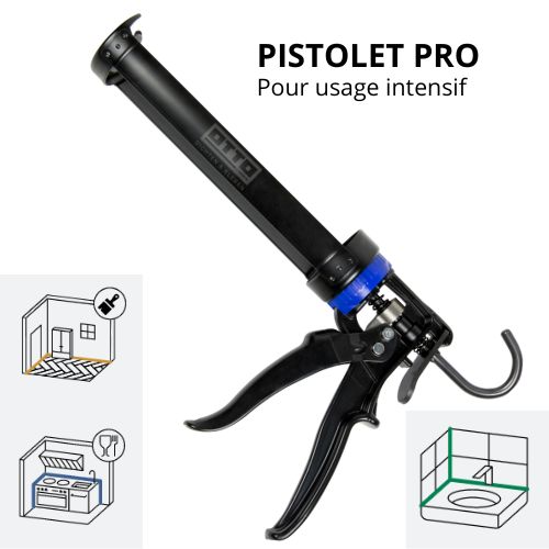 H17 – Pistolet à Mastic Usage Intensif 17:1