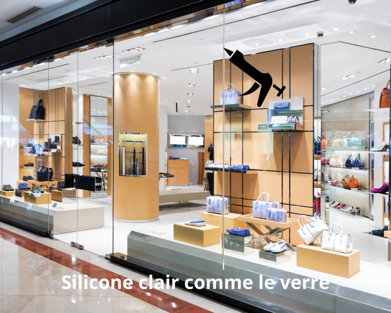S50 - SILICONE TRANSPARENT COMME LE VERRE