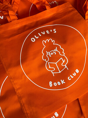 Olive’s Book Club Tote Bag