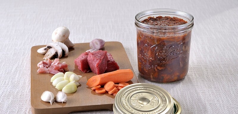 Boeuf bourguignon 3/4L