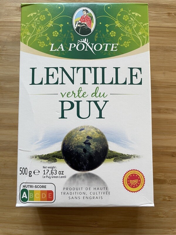 Grüne Puy Linsen