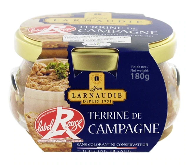 Jean LARNEAUDIE, Landterrine im Glas
