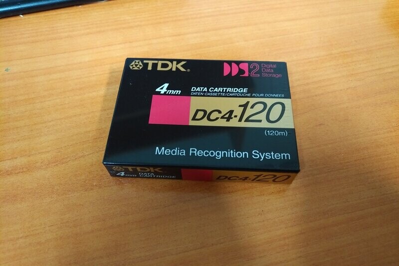 Digital Data Storage, TDK DC4-120, in OVP Digital Data Storage, TDK DC4-120, in OVP