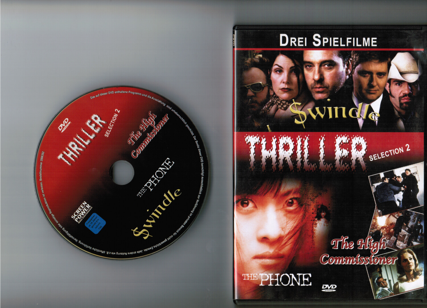Thriller Collection / 3 Filme auf einer DVD