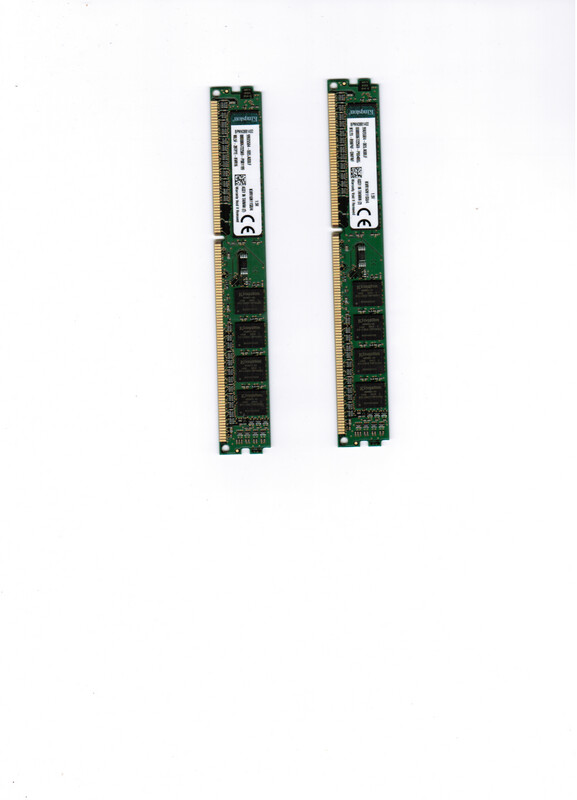 Kingston 2x4GB (8) DDR3 Arbeitsspeicher Kingston 2x4GB (8) DDR3 Arbeitsspeicher
