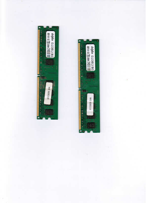 Arbeitsspeicher dolphin 2x 2GB Arbeitsspeicher dolphin 2x 2GB