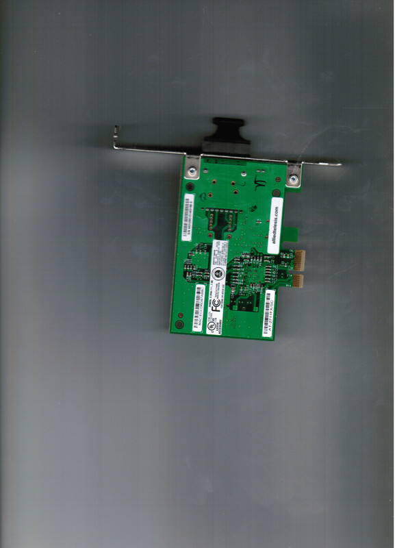 Glasfaser Netzwerkkarte PCie X1 / 100mbit Glasfaser Netzwerkkarte PCie X1 / 100mbit