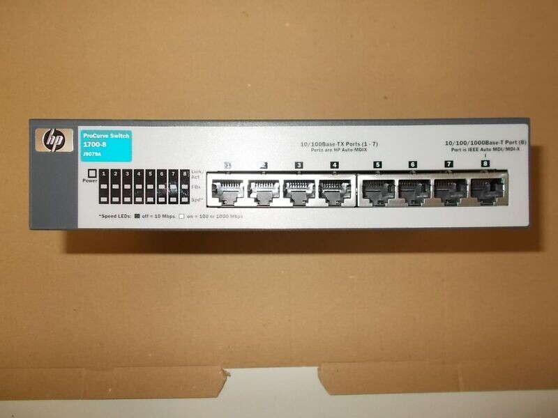 HP ProCurve Switch 1700-8 J9079A HP ProCurve Switch 1700-8 J9079A