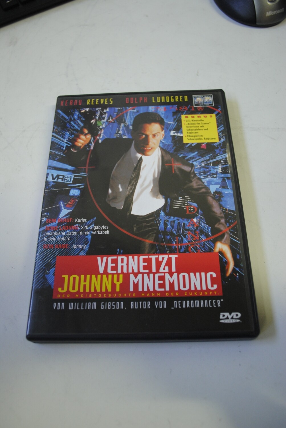 VERNETZT JOHNNY MNEMONIC auf DVD