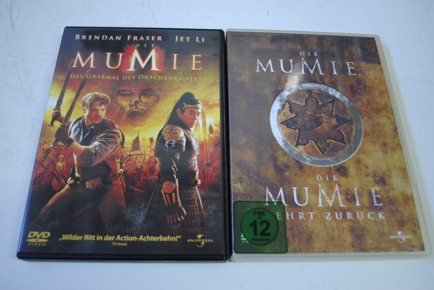 DIE MUMIE & DIE MUMIE KEHRT ZURÜCK auf DVD