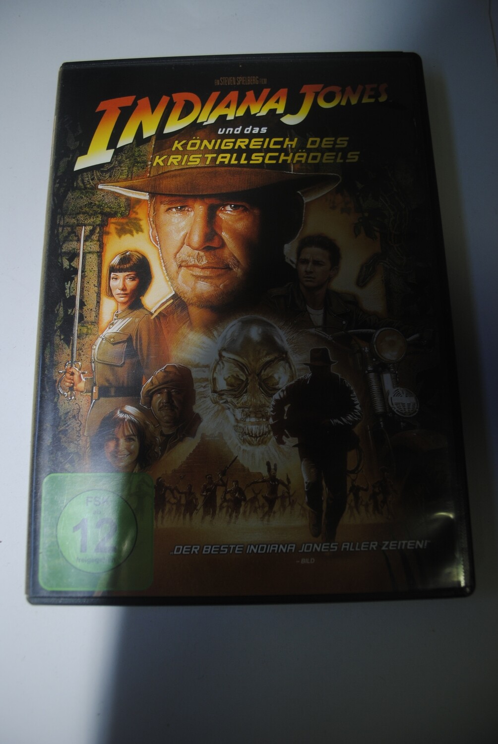 INDIANA JONES UND DAS KÖNIGREICH DES KRISTALSCHÄDELS auf DVD