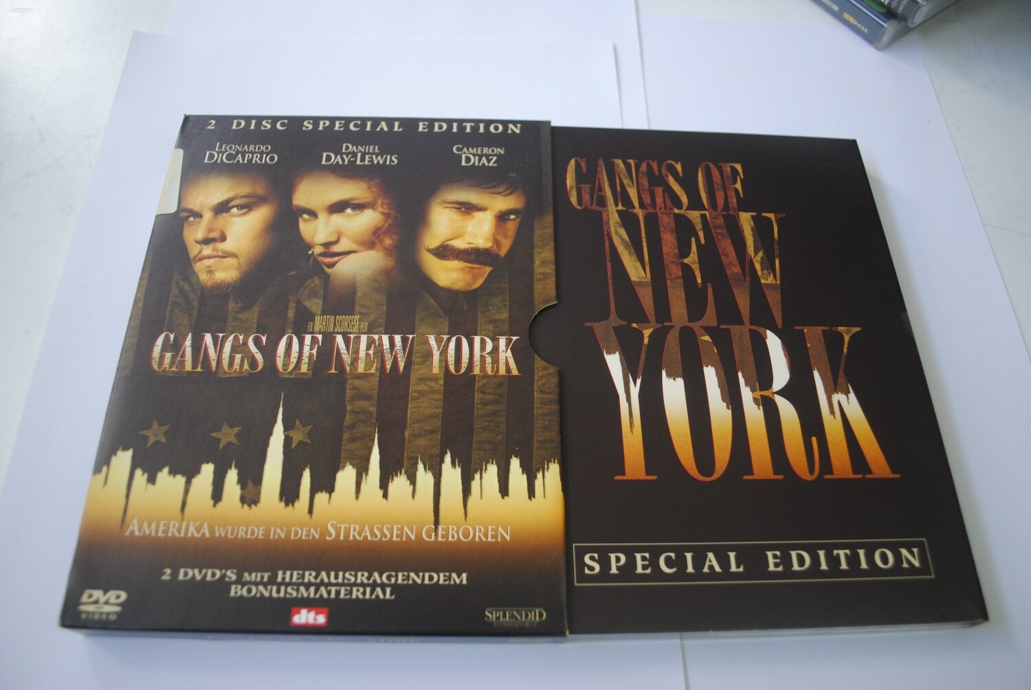 GANGS OF NEW YORK LIMITED EDITION DVD