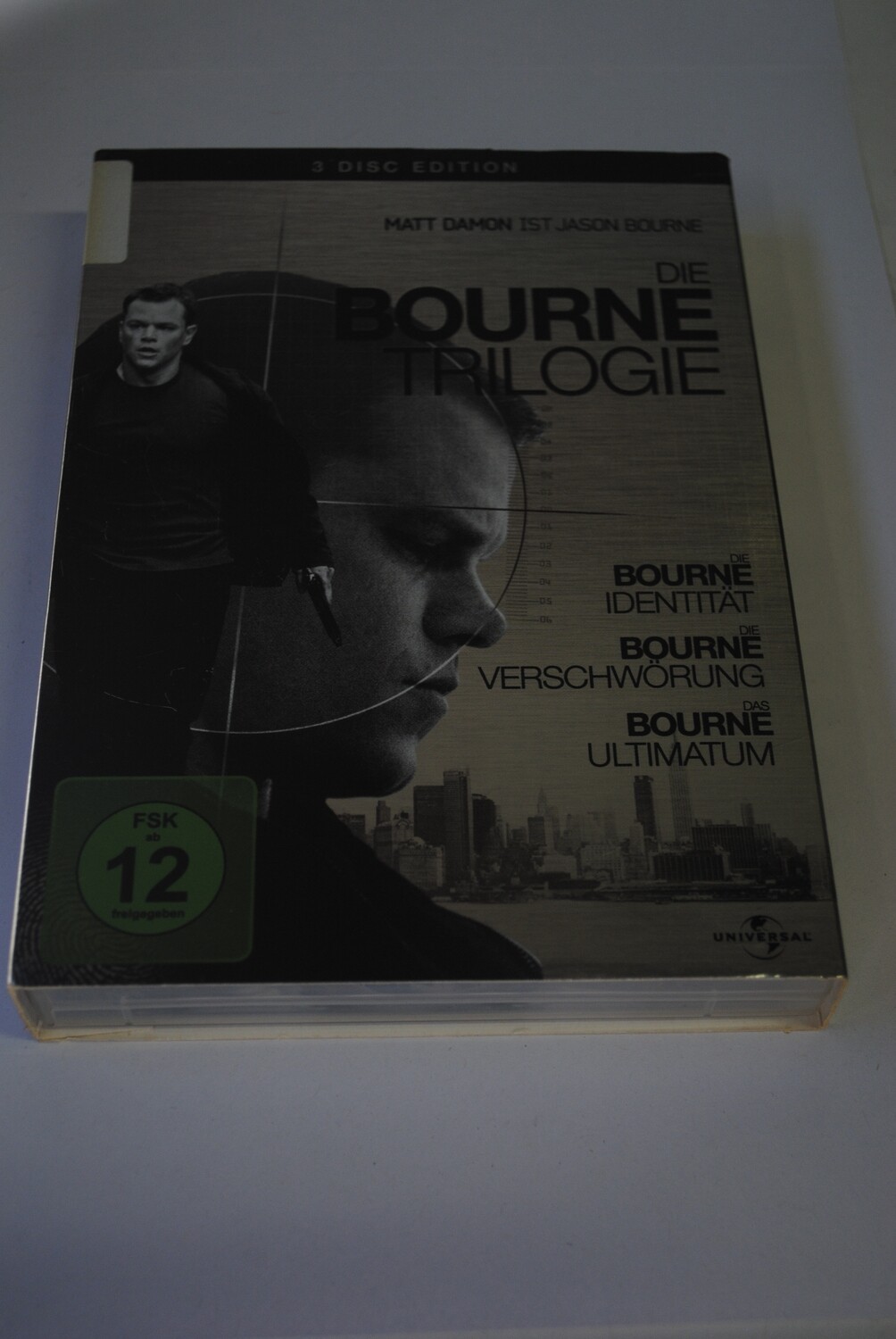 DIE BOURNE TRILLOGY auf DVD