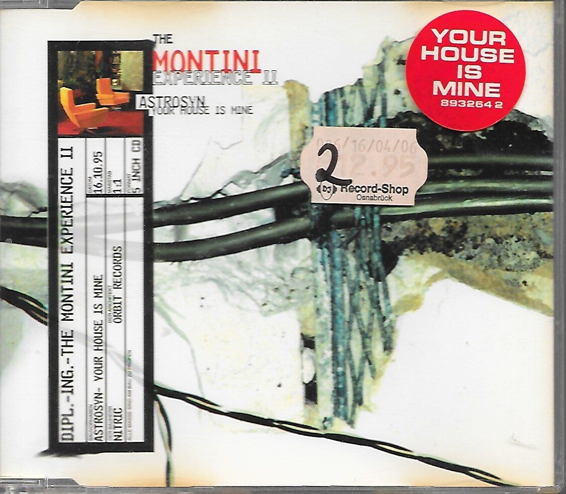 The Montini Experience II – Astrosyn - Your House Is Mine - Single