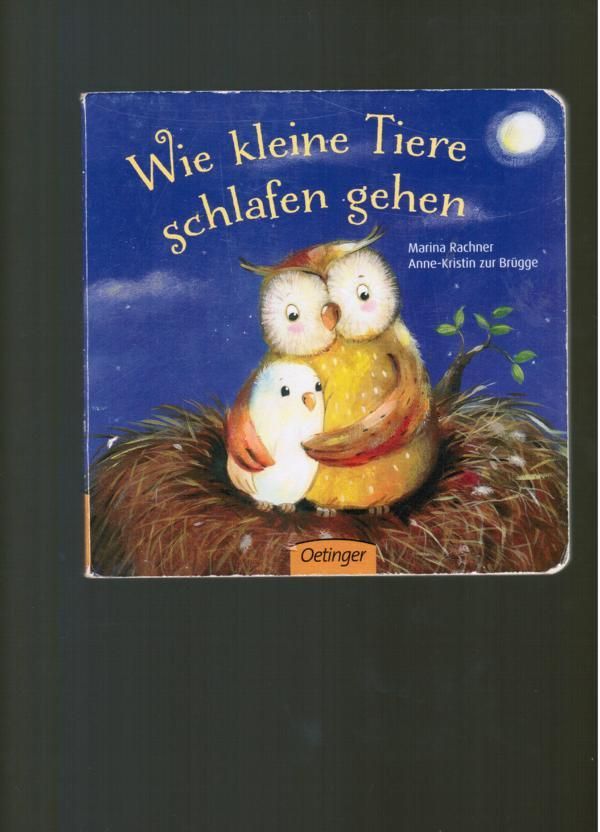 Wie kleine Tiere schlafen gehen