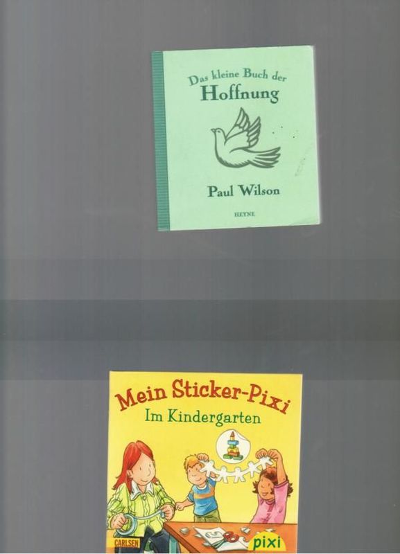 Das kleine Buch der Hoffnung
Mein Sticker-Pixi im Kindergarten Das kleine Buch der Hoffnung
Mein Sticker-Pixi im Kindergarten