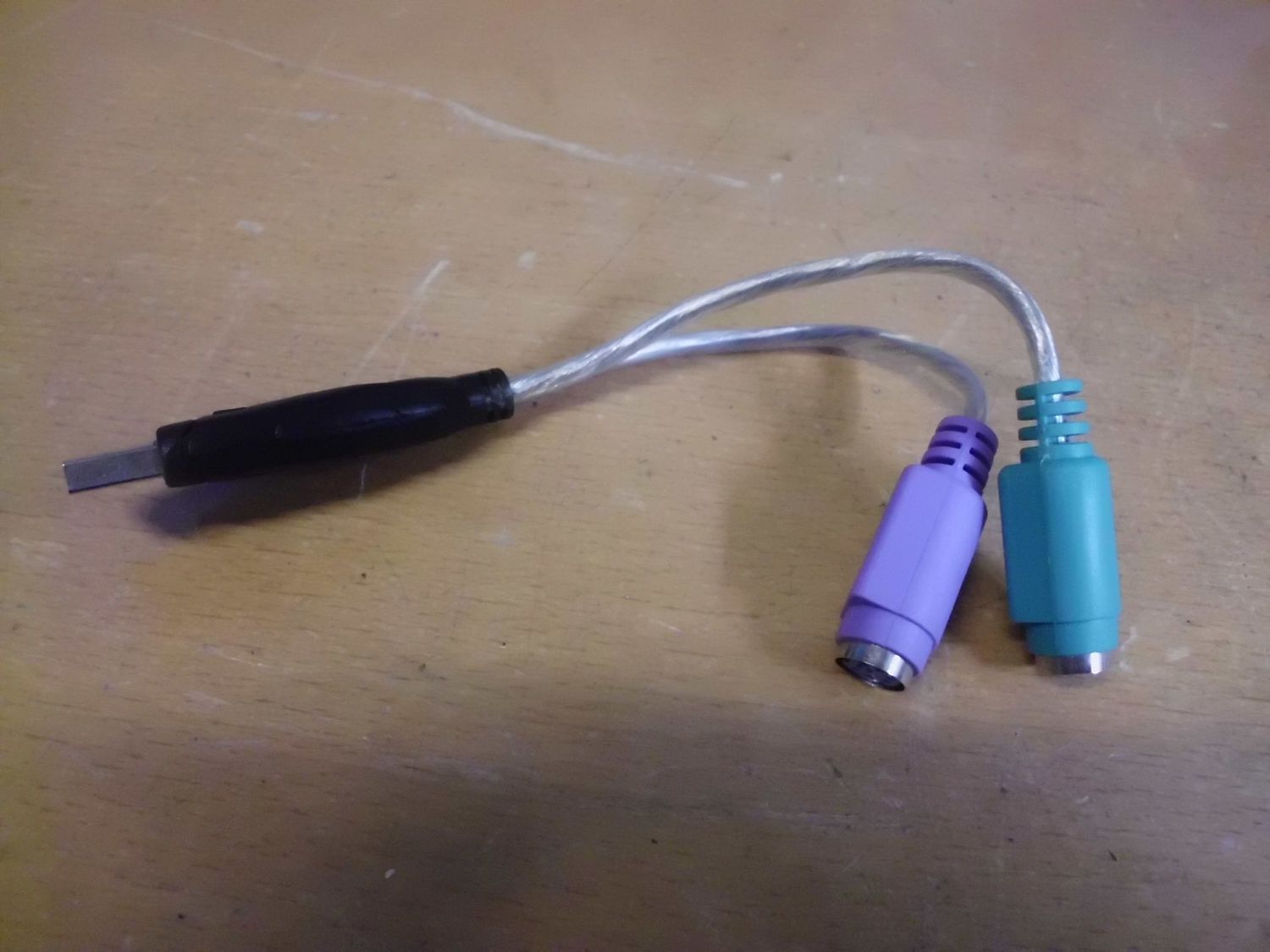 PC Adapter für Maus und Tastatur PS2 auf USB