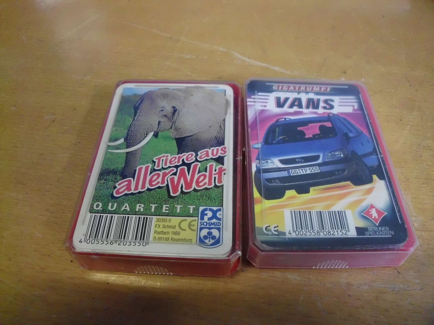 Tiere aus aller Welt und Vans Quartett