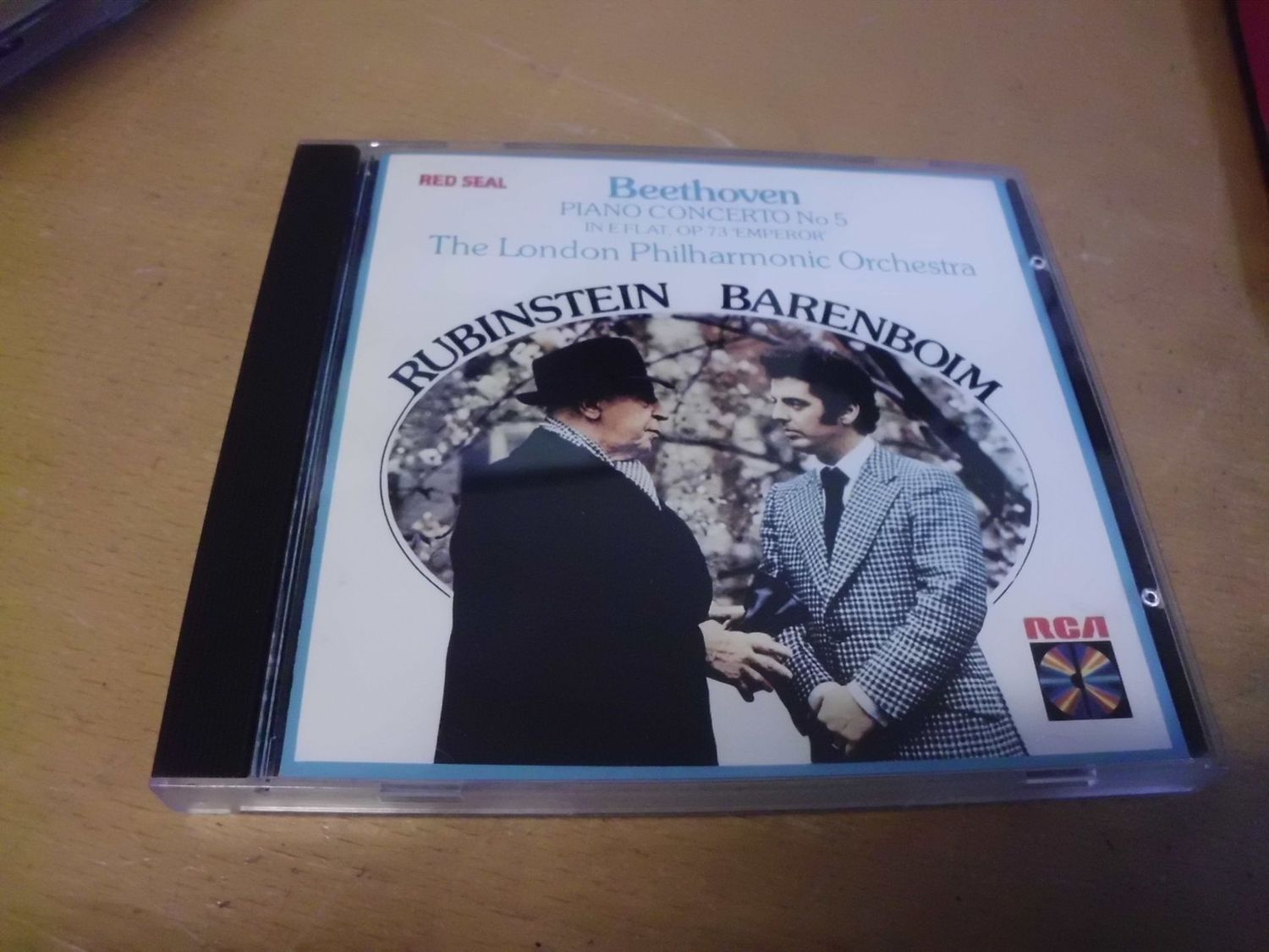 The London Philharmonic Orchestra - Beethoven Piano Concerto No. 5 - Rubinstein Barenboim