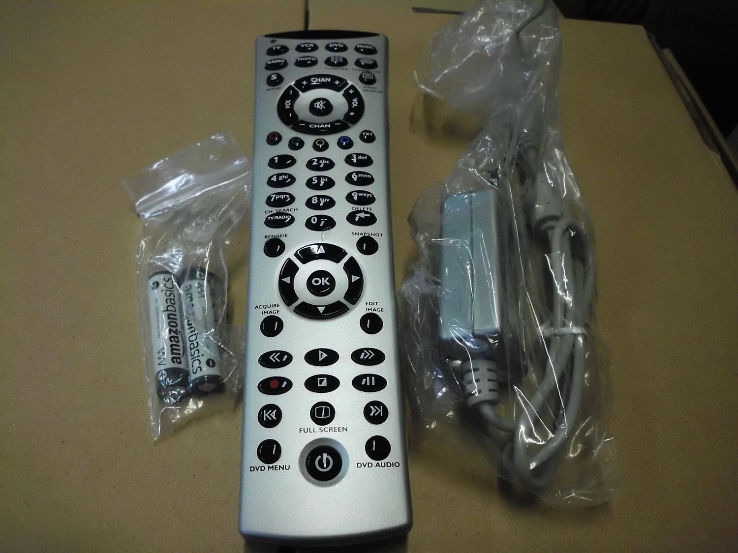 USB RF Remote Control Kit NB EU/US P/N: 20017628