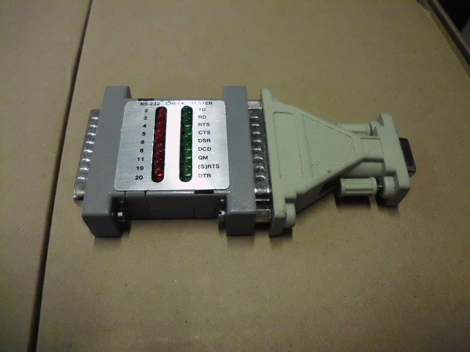 ctd25sb check-tester und RS-232c Buchsenadapter