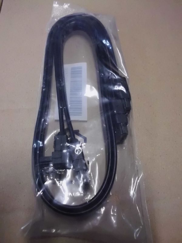 Asus 14013-00024100 45cm SATA III Cable Kabel Set gerade+rechtwinklig 90° 6Gbps